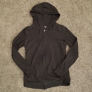 Motherhood Maternity Grey Zip Hoodie